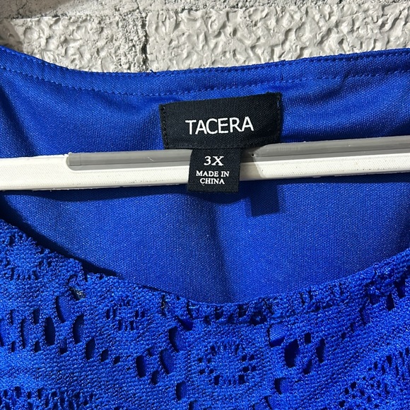 Tacera lace dress/top 3X - Picture 3 of 4